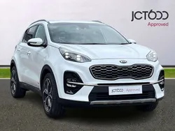 White Used 2021 Kia Sportage GT-Line SUV | £19,165 (Good price)