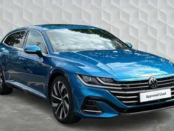 Blue Used 2025 VW Arteon R-line Estate | £33,000 (Expensive)