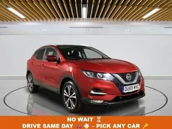 Red Used 2019 Nissan Qashqai N-Connecta SUV | £9,749 (Fair price)