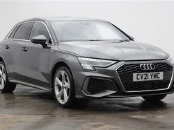 Grey Used 2021 Audi A3 Sportback S-Line Hatchback | £23,220 (Expensive)