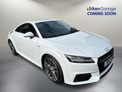 White Used 2017 Audi TT S-Line Coupe | £17,750 (Good price)