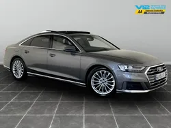 Grey Used 2020 Audi A8 S-Line Sedan | £29,495 (Fair price)