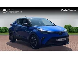 Blue Used 2022 Toyota C-HR Sport SUV | £21,651 (Fair price)