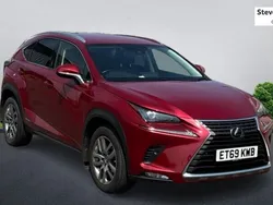 Red Used 2019 Lexus NX300h SUV | £23,799 (Fair price)