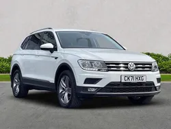 White Used 2021 VW Tiguan Allspace Match SUV | £20,649 (Fair price)