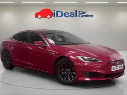 Red Used 2017 Tesla Model S Sedan | £15,490 (Good price)