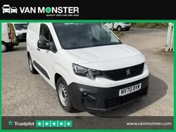 White Used 2020 Peugeot Partner MPV | £8,198 (Fair price)