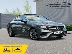 Grey Used 2018 Mercedes E300 AMG Line Premium Coupe | £20,390 (Good price)