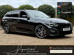 Black Used 2021 BMW 318 M Sport Estate | £21,950 (Expensive)