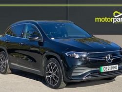 Black Used 2021 Mercedes EQA250 AMG line SUV | £17,500 (Fair price)