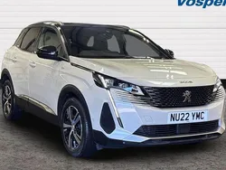 White Used 2022 Peugeot 3008 GTi SUV | £20,990 (Fair price)