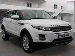 White Used 2012 Land Rover Range Rover evoque Pure SUV | £6,995 (Good price)