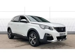 White Used 2019 Peugeot 3008 Allure SUV | £12,115 (Fair price)
