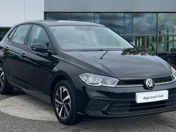 Deep black pearl Used 2022 VW Polo Life Hatchback | £15,049 (Fair price)