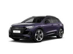 Purple New 2025 Audi Q4 e-tron Black Edition SUV | £46,980 (Expensive)