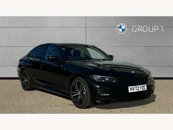 Black sapphire metallic paint Used 2022 BMW 320 M Sport Sedan | £28,995 (A bit pricey)
