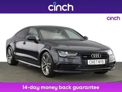 Blue Used 2017 Audi A7 Black Edition Hatchback | £18,049 (Fair price)