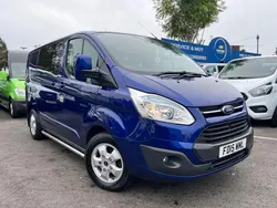 Blue Used 2015 Ford Transit Custom Limited Estate | £11,495 (Fair price)