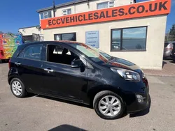 Black Used 2012 Kia Picanto 2 Hatchback | £2,490