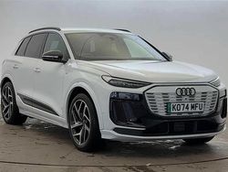 White Used 2025 Audi Q6 e-tron Advanced SUV | £49,990 (Good price)