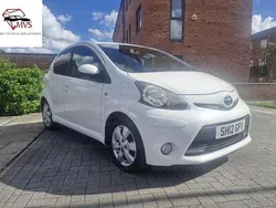 White Used 2012 Toyota Aygo Hatchback | £3,250 (Fair price)