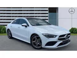 White Used 2022 Mercedes CLA180 AMG Line Premium Plus Sedan | £26,359 (Fair price)