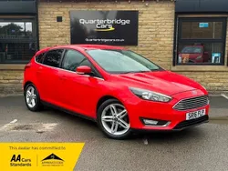 Red Used 2016 Ford Focus Titanium Hatchback | £4,995 (Fair price)