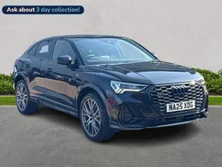 Black Used 2025 Audi Q3 Black Edition SUV | £42,940