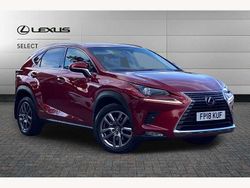 Red Used 2018 Lexus NX300h Luxury Line SUV | £17,995 (Fair price)