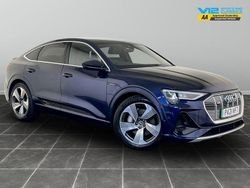 Blue Used 2021 Audi e-tron S-Line SUV | £21,195 (Fair price)
