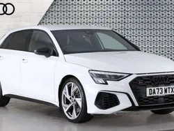 White Used 2023 Audi S3 Black Edition Hatchback | £36,579 (Fair price)