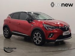 Id metallic flame red Used 2024 Renault Captur Techno SUV | £16,799 (Fair price)