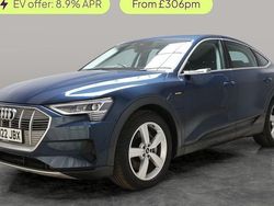 Blue Used 2022 Audi e-tron Sportback Advanced SUV | £19,738