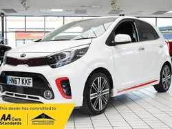 White Used 2017 Kia Picanto GT-Line S Hatchback | £8,990 (Fair price)