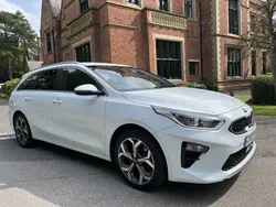White Used 2019 Kia Ceed 3 Estate | £9,932 (A bit pricey)