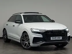 White Used 2019 Audi Q8 Advanced SUV | £39,898 (Super price)