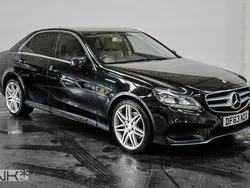 Black Used 2014 Mercedes E220 AMG Sedan | £7,350 (Fair price)