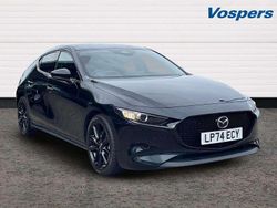 Black Used 2025 Mazda 3 Homura-Line Hatchback | £21,270