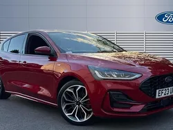 Red Used 2023 Ford Focus ST-Line X Hatchback | £17,764 (Fair price)