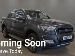 Grey Used 2017 Ford Ranger Wildtrack Pickup | £13,950 (Fair price)