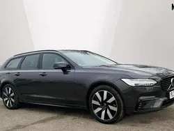 Metallic platinum grey Used 2024 Volvo V90 Plus Estate | £41,080 (Expensive)