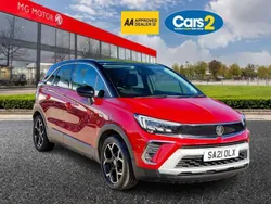 Red Used 2021 Vauxhall Crossland Elite SUV | £9,990 (Fair price)