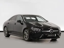 Black Used 2022 Mercedes CLA220 AMG line Sedan | £27,495 (Fair price)