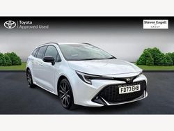 White Used 2023 Toyota Corolla Sport Estate | £26,800