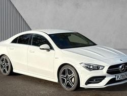 White Used 2020 Mercedes CLA35 AMG Sedan | £25,990 (Fair price)
