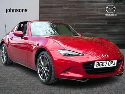 Red Used 2017 Mazda MX5 Inclusive Cabriolet | £11,250 (A bit pricey)