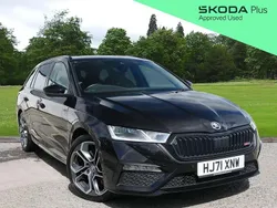 Black Used 2022 Skoda Octavia vRS Estate | £24,995 (Expensive)
