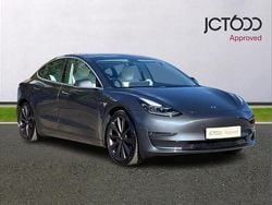 Grey Used 2020 Tesla Model 3 Performance Sedan | £20,874 (Fair price)