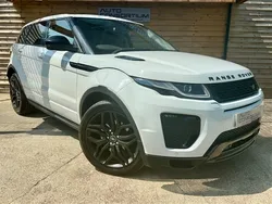 White Used 2016 Land Rover Range Rover evoque HSE Dynamic Estate | £13,400 (Fair price)
