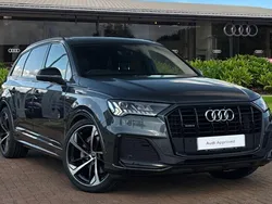 Grey Used 2022 Audi Q7 Black Edition SUV | £44,980 (Super price)